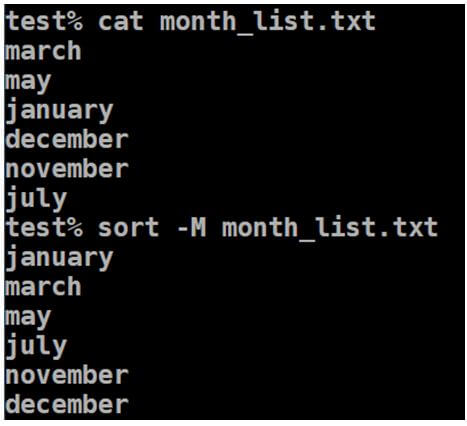 Unix Sort by Column 11