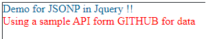 jQuery JSONP 1