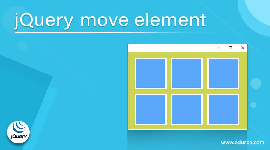 jQuery move element