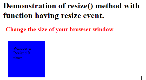 jQuery resize 1-1