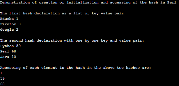 perl hash 1