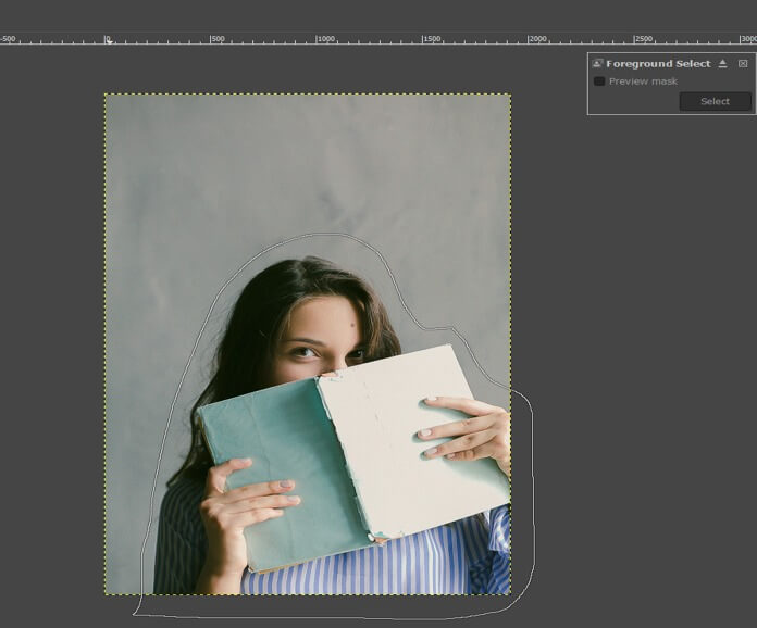 GIMP Change Background Color 5