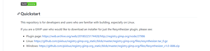 GIMP blur background output 1