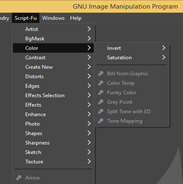 GIMP extensions output 3.2