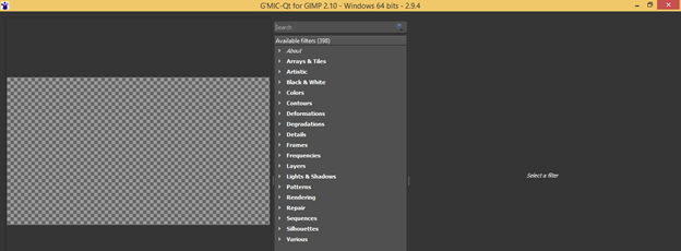 GIMP gmic output 8