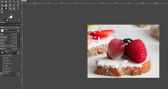 GIMP move selection output 11