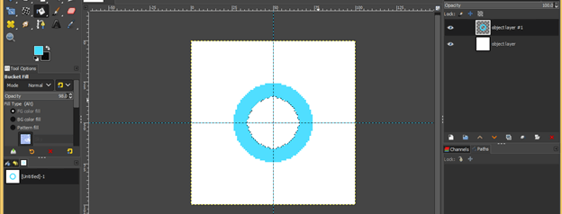 GIMP patterns output 16