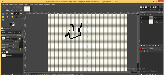 GIMP pixel art output 22