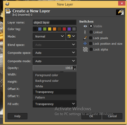 GIMP replace color output 9