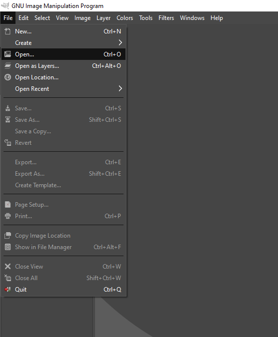 GIMP rotate output 1