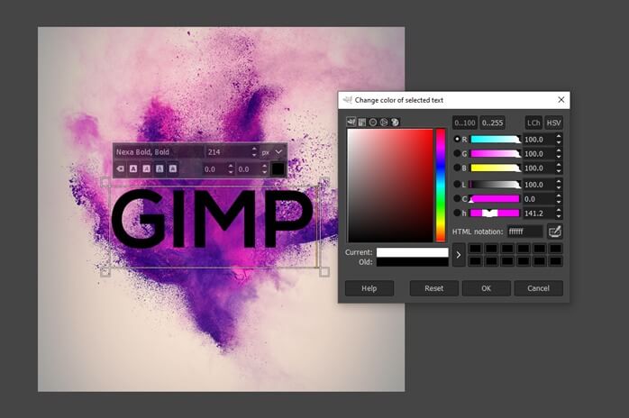 GIMP text effects output 7