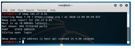 Kali Linux Nmap 1