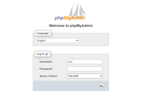 MariaDB create database output 1
