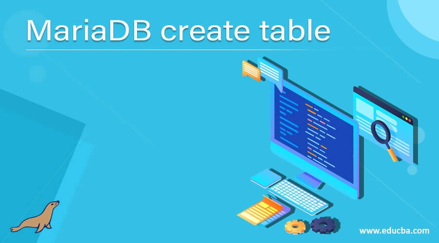MariaDB create table