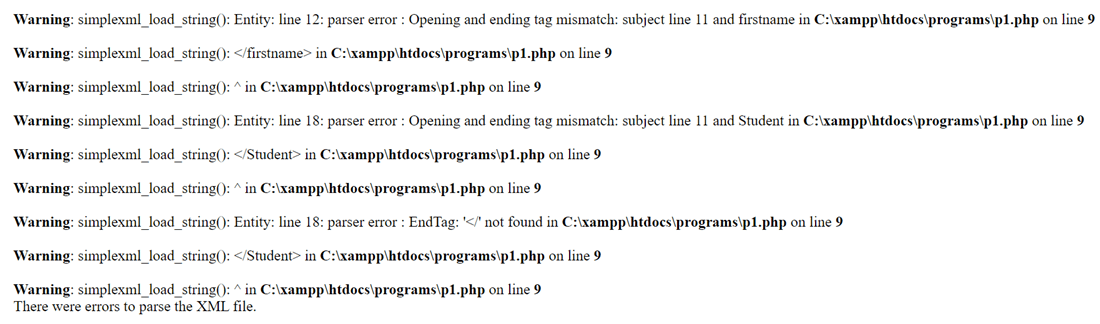 PHP XML into Array-1.2