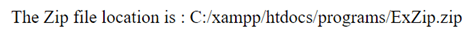 PHP Zip Files-1.2