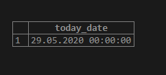 PostgreSQL Current Date 1