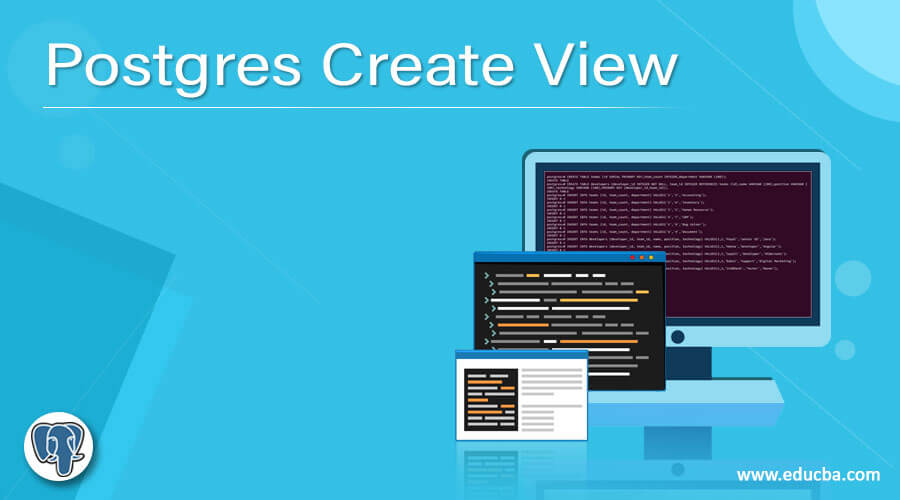 Postgres Create View