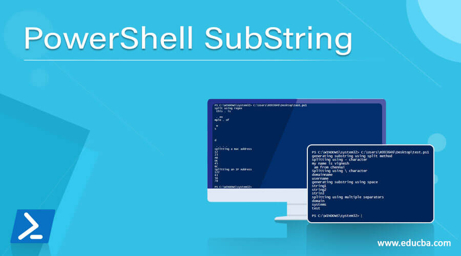 PowerShell SubString