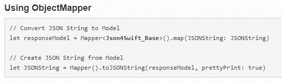 Swift JSON output 2