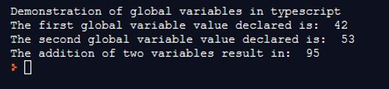 TypeScript Global Variable 1