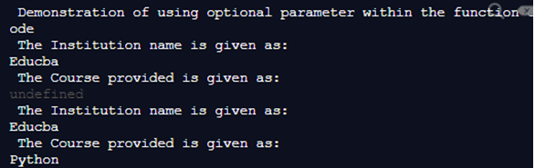 TypeScript Optional Parameters-1.3