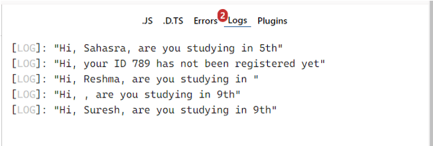 TypeScript Question Mark 3