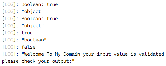 TypeScript boolean output 2