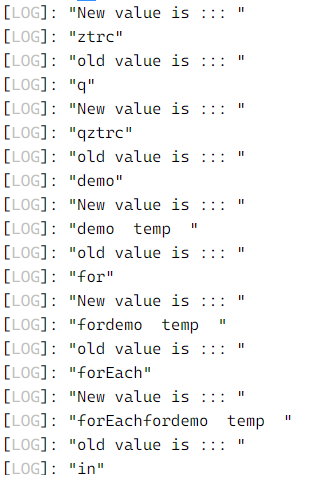 TypeScript foreach loop