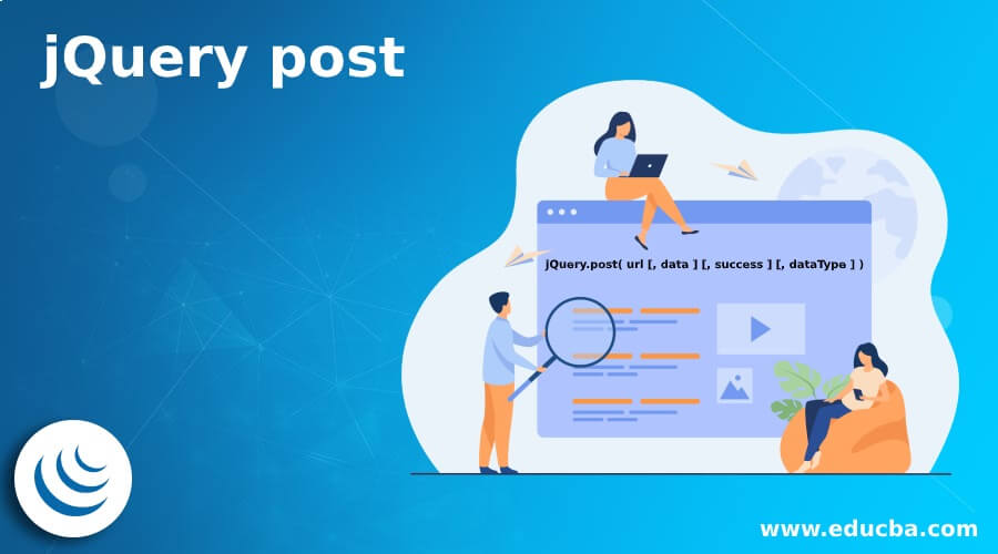 jQuery post