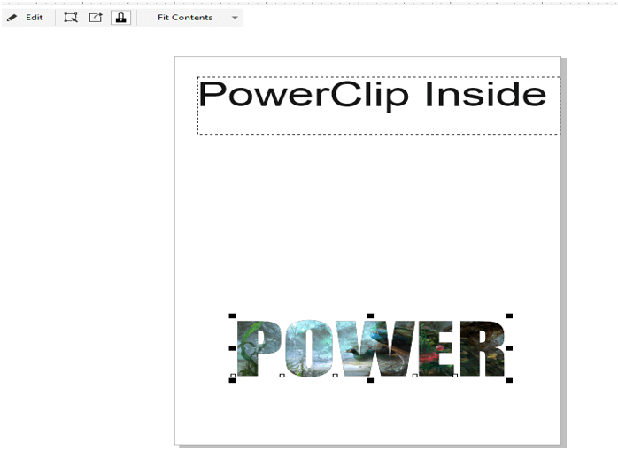 CorelDRAW Powerclip 4