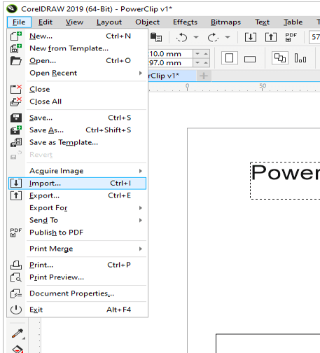 CorelDRAW Powerclip 6