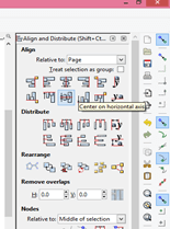 Inkscape laser cutting output 12.2