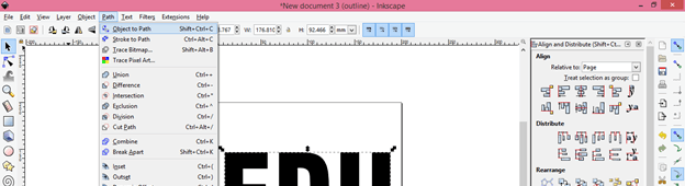 Inkscape laser cutting output 14