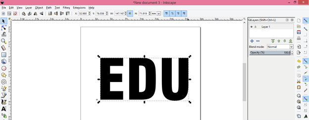 Inkscape laser cutting output 9