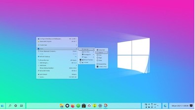 Kali Linux KDE output 2