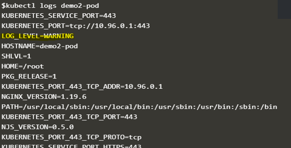 Kubernetes Environment Variables 4