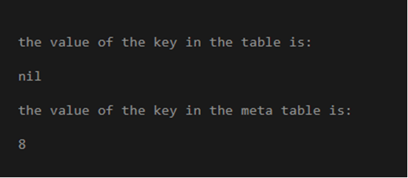 Lua Metatable-1.2