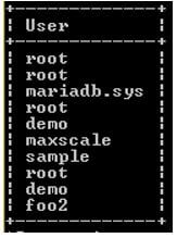 see all users created