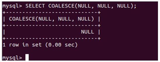 MySQL coalesce 2