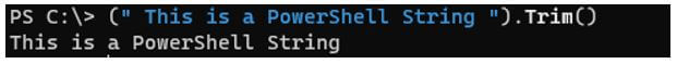 PowerShell Trim 4