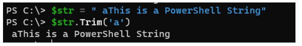 PowerShell Trim 8