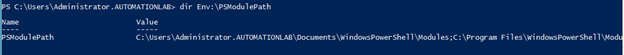 PowerShell set environment variable output 4