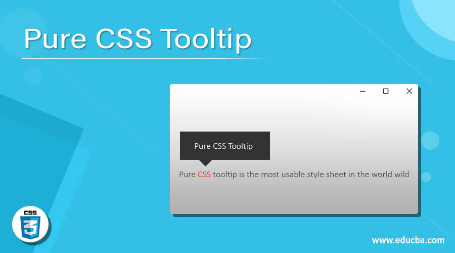 Pure CSS Tooltip