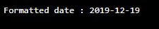 Format date Example 5