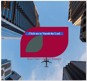 React native opacity output 3