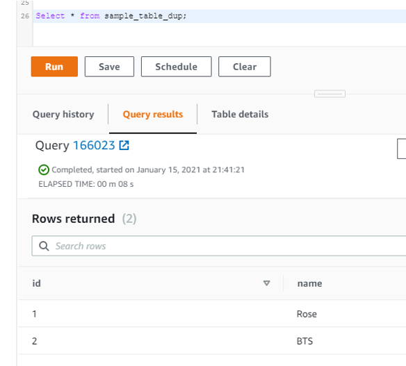 Redshift Create Table 5