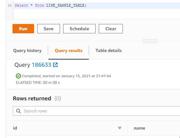 Redshift Create Table 7