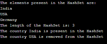 Rust hashset output 2