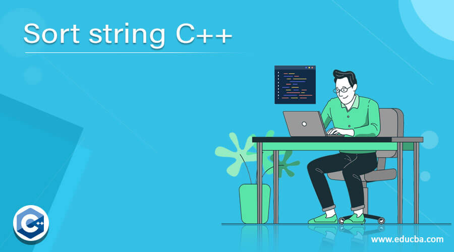 Sort string C++